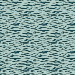 Tiger Stripes in River Blue