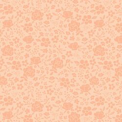 Floral Silhouette in Light Meadow Pink