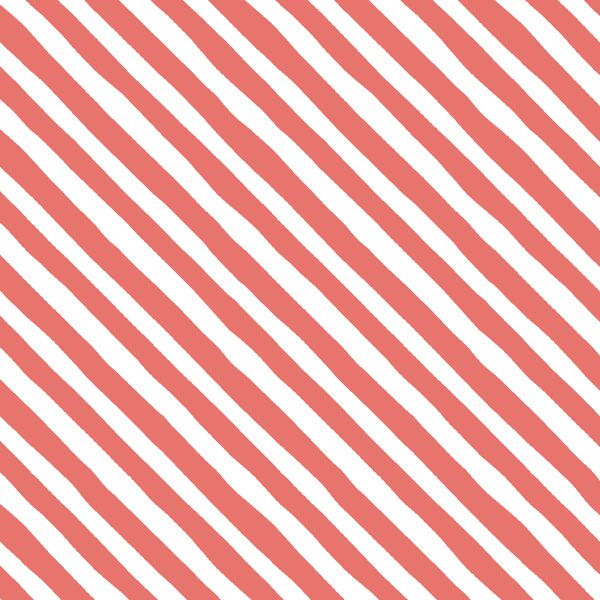 Rogue Stripe in Living Coral