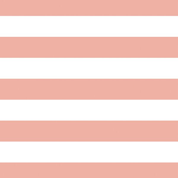 Horizontal Play Stripe in Peony