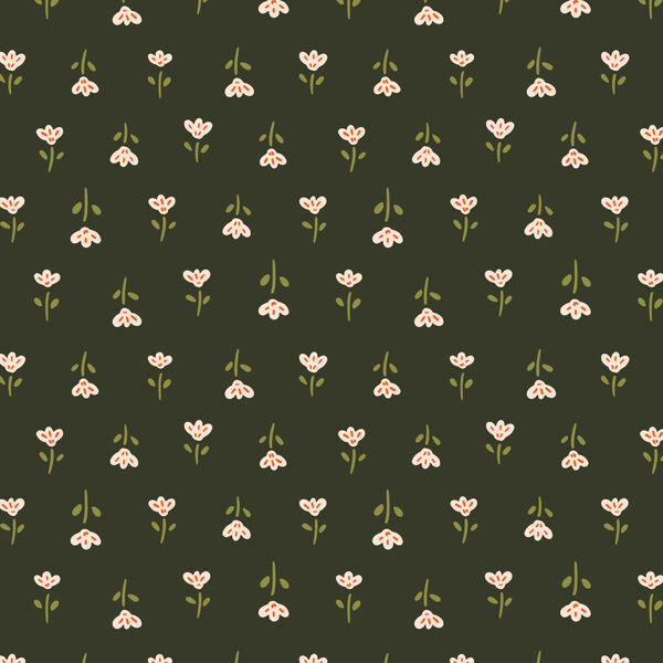 Blooming Little Flowerets in Dark Forest