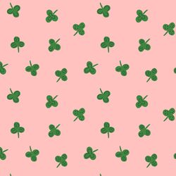 Scattered Clover in Pink Carnation