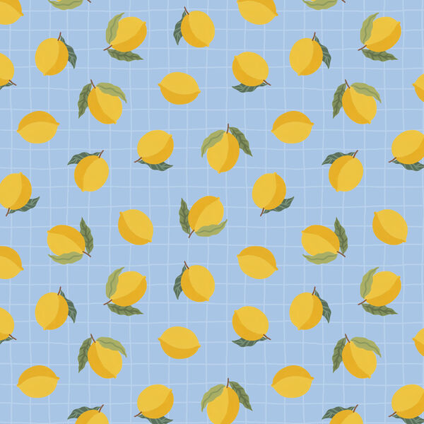 Lemons in Blue