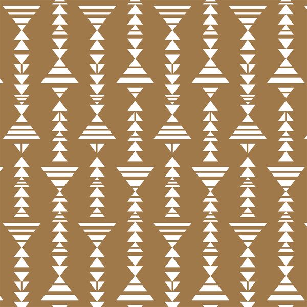 Little Tribal Stripe in Ochre