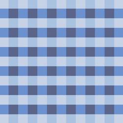 Spring Gingham in Forget Me Not