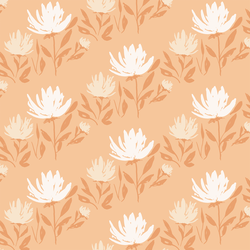 Rising Blooms in Fresh Peach
