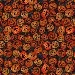 Pumpkins in Black
