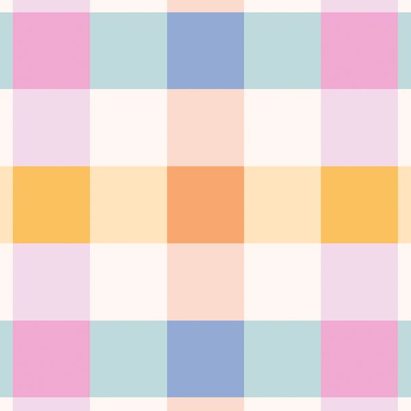 Multi Gingham in Garden