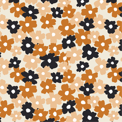 Fall Floral in Halloween