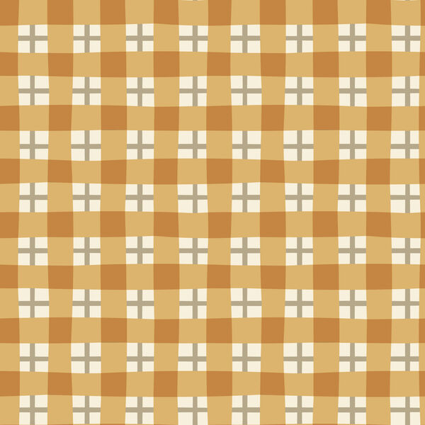Autumn Plaid in Amber