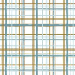 Christmas Plaid in Ice Blue