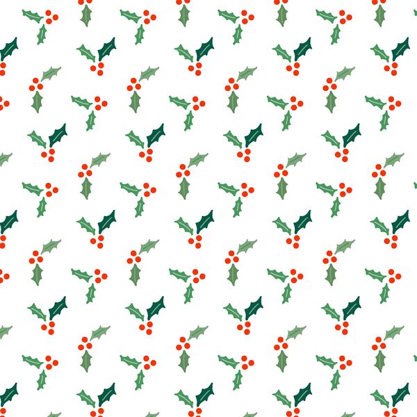 Holly Jolly in Frost White