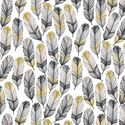 Feathers in Snowy Owl Night