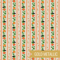 Pumpkin Patch in Linen Metallic