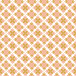 Wild Foulard in Gold and Blossom