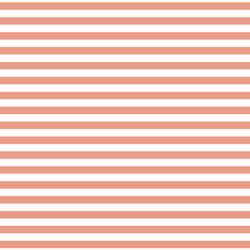 Horizontal Dress Stripe in Grapefruit
