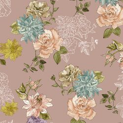 Dahlia Rose in Mauve Blush