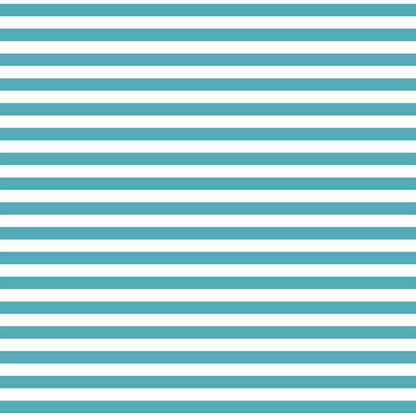 Horizontal Dress Stripe in Lagoon