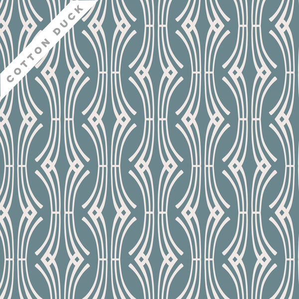 Hadia Cotton Duck in Blue