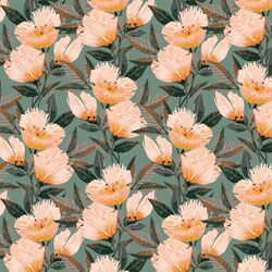 Copper Floral in Forest Glade