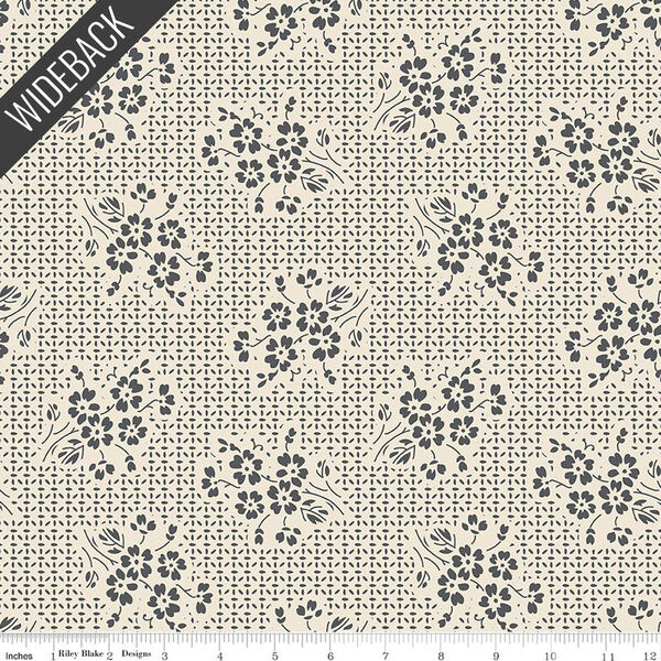 Petals Wideback in Linen