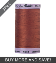 Smoked Paprika (9104-6473) - Silk Finish Cotton 50wt - 547 Yards (3 Pack)