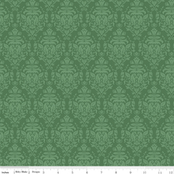Damask in Green
