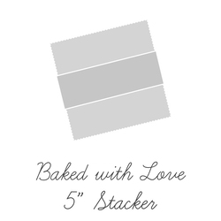 Baked With Love 5" Square Pack