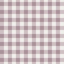 Gingham in Dusty Lavendar