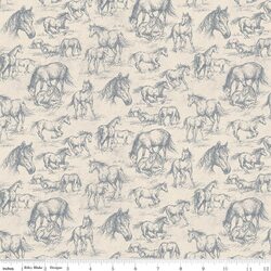 Horses in Linen