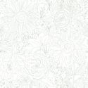 Paperie in Sage Leaf on White