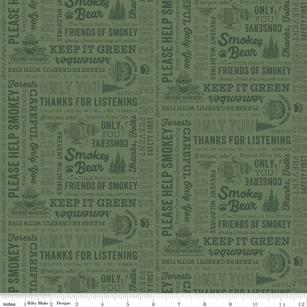 Text in Green