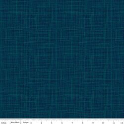 Grasscloth Cottons in Warm Navy