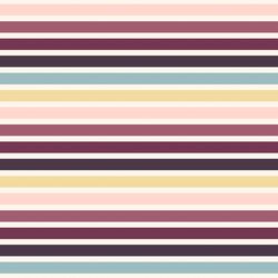 Rainbow Stripe in Winter Garden