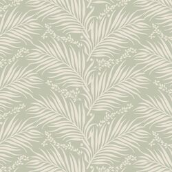 Palms in Cream on Sage