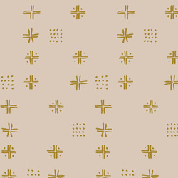 Mudcloth in Wheat