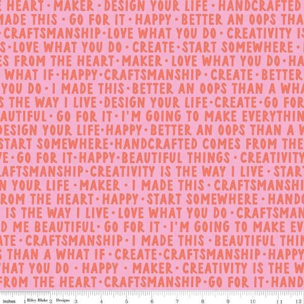 Words in Pink