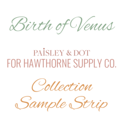 Birth of Venus Sample Strip