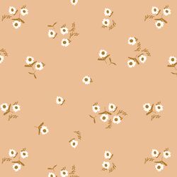 Floret Patch in Dusty Peach