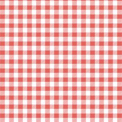 Small Buffalo Plaid in Salmon