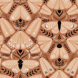 Folk Moths in Clay