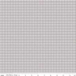 1/8" Gingham in Gray