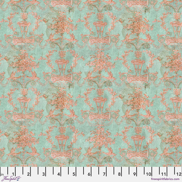 Wallpaper in Teal