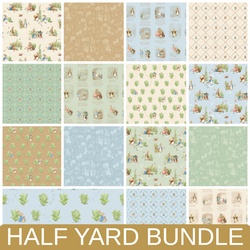 Peter Rabbit and Benjamin Bunny Half Yard Bundle