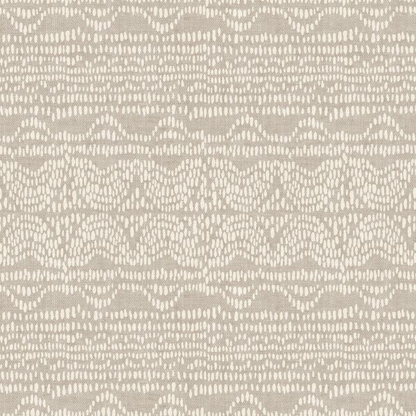 Dripping Dots in Dove Grey