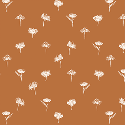 Diamond Floral in Bronze