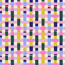 Painted Basketweave in Lush