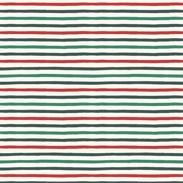 Yuletide Stripe in Bright