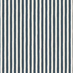 Merry Candy Stripe in Midnight Blue