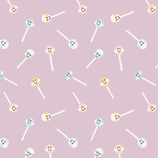 Large Lollipops in Pastel Lilac
